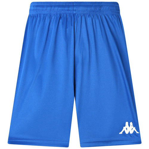 Kappa BORGO мъжки футболни шорти синя сафир 321446W - изглед отпред, размери S M L XL