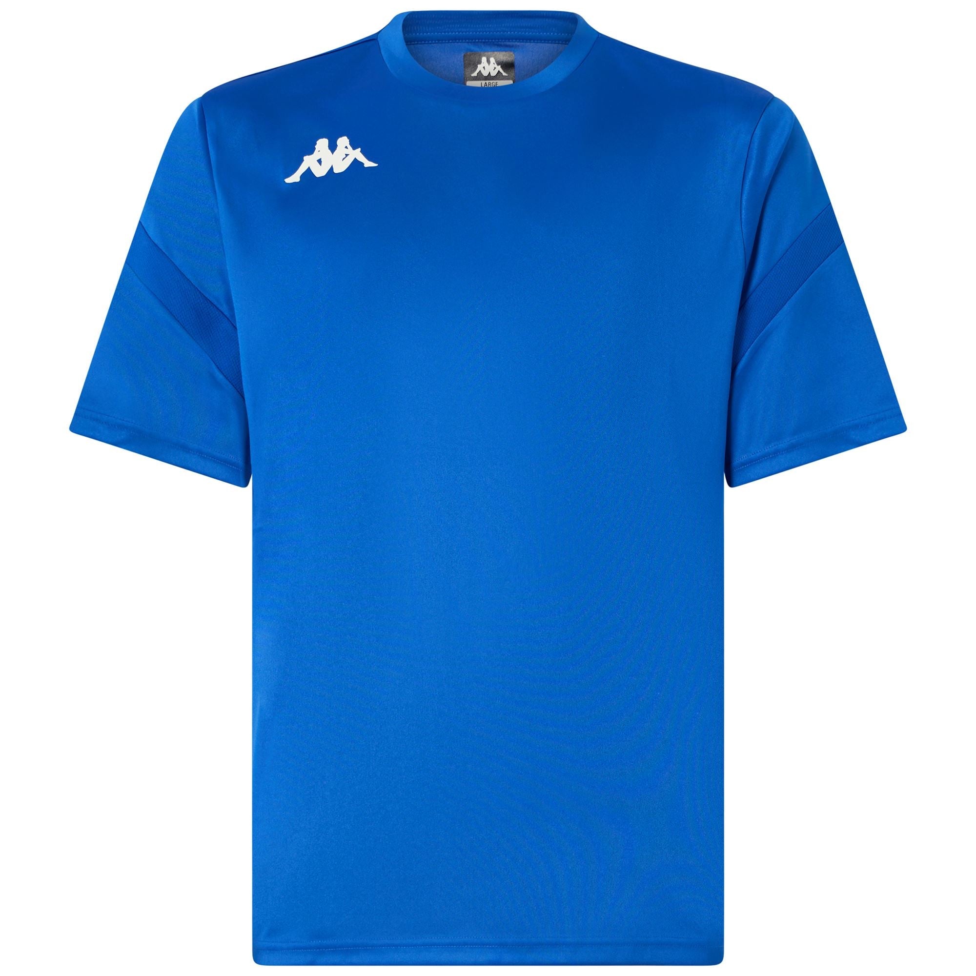Kappa DOVO мъжка футболна фланелка синя сафир - изглед отпред, размери S M L XL, Kappa4Football